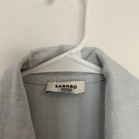 Sandro Angelina Ruffle Dress - Picture 4 of 14